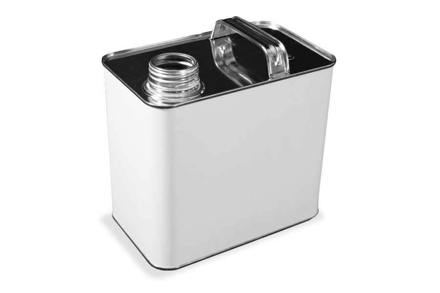2.5 Litre Rectangular Tin