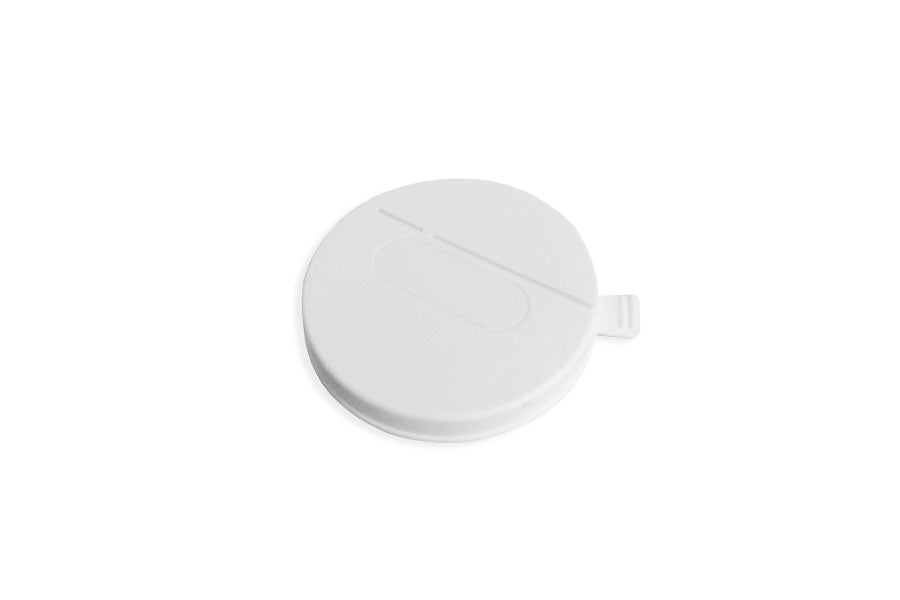 2" White Plastic Overcap