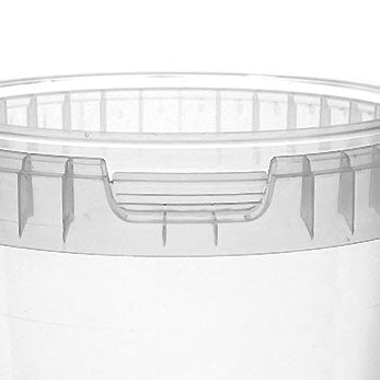 SMALL VOLUME ROUND TUB - JETB 1000ML CLEAR