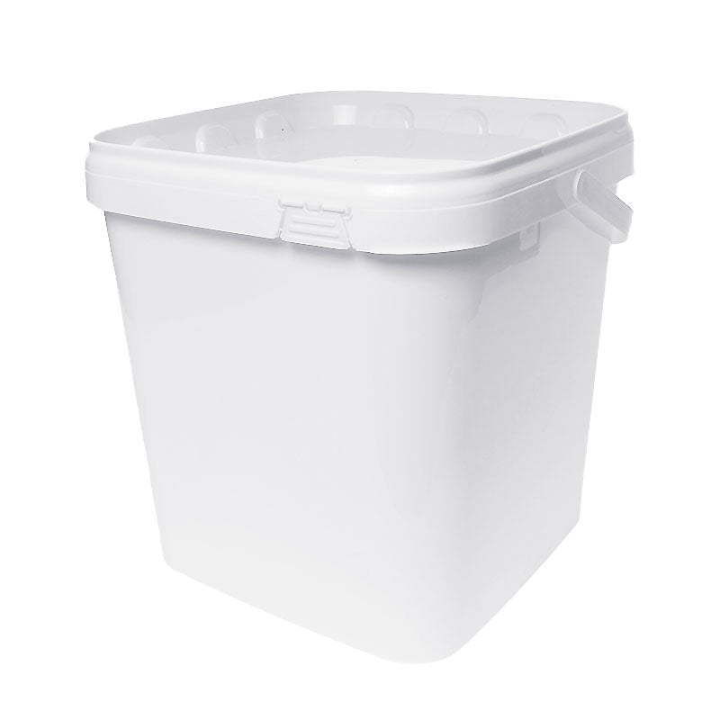 5 Litre White Square Bucket (JETQ 50)