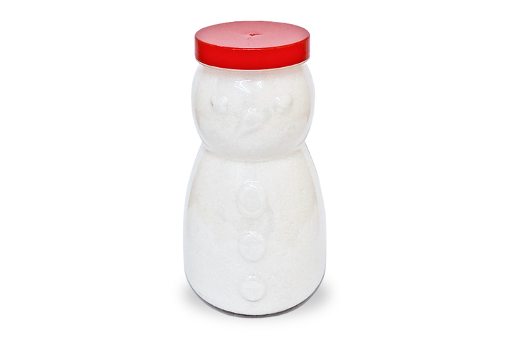 PET Jar - 1065ml Clear - Snowman with Face - 70mm Neck