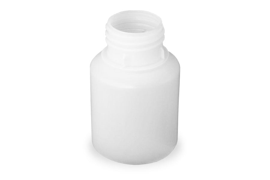 ROUND HDPE BOTTLE - 125 ml G.P Wide Neck