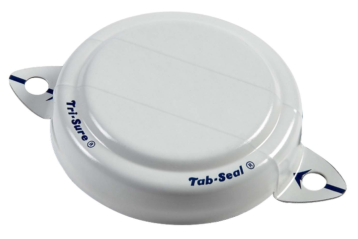 White 2" Tri-Sure® Metal Tab-Seal