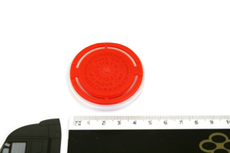 1 Litre Rectangular Berg Top Tin