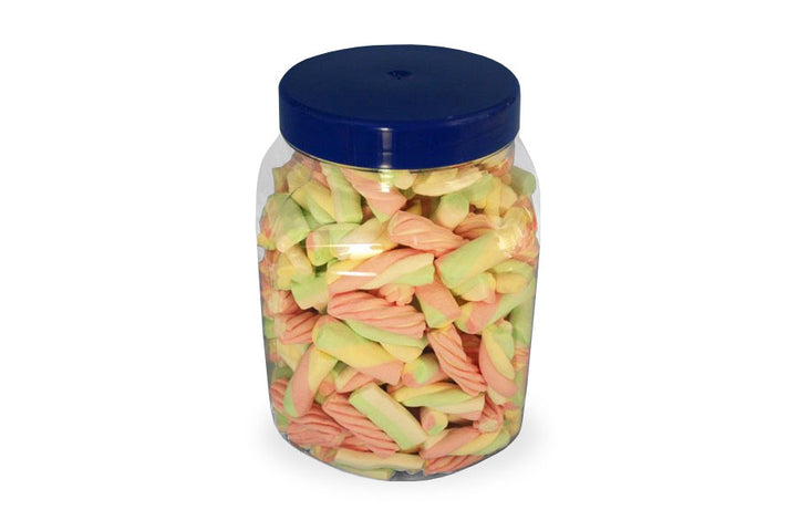 PET JAR - 2667ml SQUARE ROUND  - 110mm Neck
