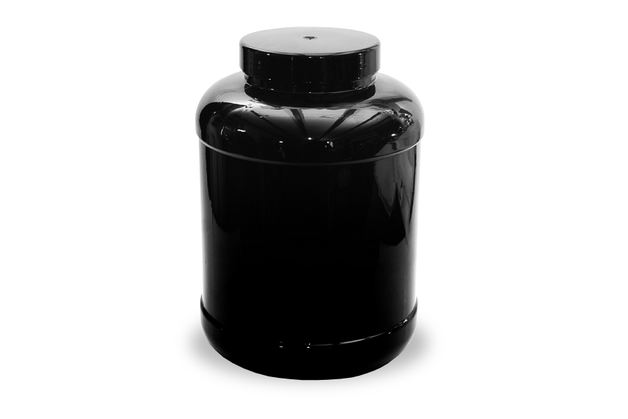 PET JAR - 5750ml - BLACK - 110mm Neck